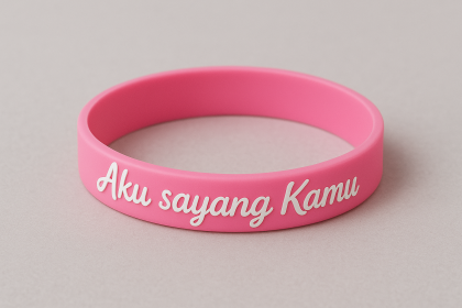Vendor Gelang Karet Custom
